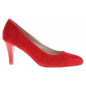 Dámské lodičky Caprice 9-22405-42 red suede