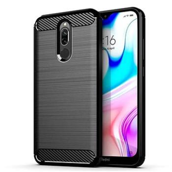 Carbon Flexible gumové pouzdro na Xiaomi Redmi 8, černé (HUR76954)