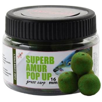 Carp zoom plovoucí boilie amur grass carp superb pop ups 16 mm 40 g