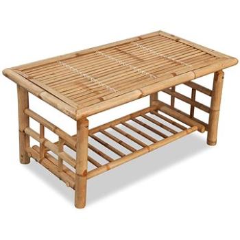 Konferenční stolek bambusový 90x50x45 cm (243713)