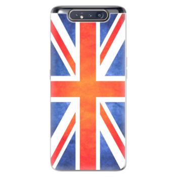 Odolné silikonové pouzdro iSaprio - UK Flag - Samsung Galaxy A80