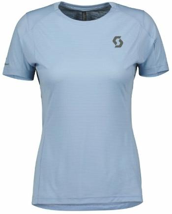 Scott Trail Run SS Womens Glace Blue L Běžecké tričko s krátkým rukávem