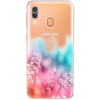iSaprio Rainbow Grass pro Samsung Galaxy A40 (raigra-TPU2-A40)