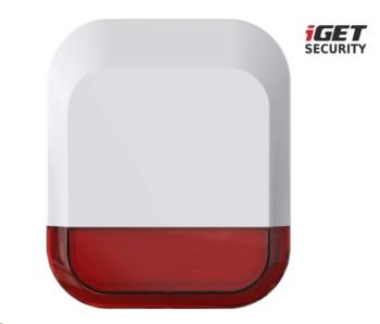 iGET SECURITY EP11 - Bezdrátová venkovní siréna pro alarm iGET SECURITY M5