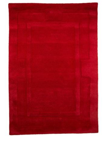 Flair Rugs koberce Ručně všívaný kusový koberec Sierra Apollo Red - 150x210 cm Červená