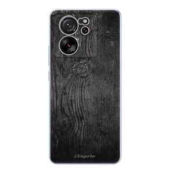 Odolné silikonové pouzdro iSaprio - Black Wood 13 - Xiaomi 13T / 13T Pro