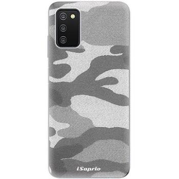 iSaprio Gray Camuflage 02 pro Samsung Galaxy A03s (graycam02-TPU3-A03s)