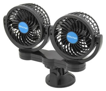 Compass Ventilátor MITCHELL DUO - 12V, na přísavku