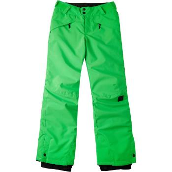 O'Neill ANVIL PANTS Chlapecké snowboardové/lyžařské kalhoty, zelená, velikost 170