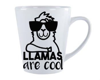 Magický hrnek Latte Llamas are cool