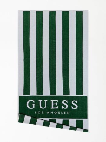 Guess GUESS pánská zeleno bílá osuška BEACH TOWEL