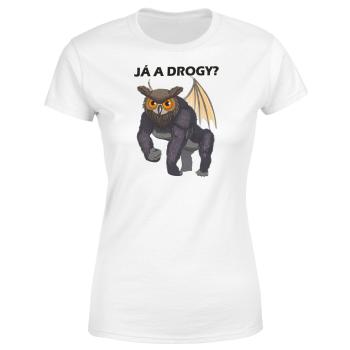 Tričko Já a drogy (Velikost: L, Typ: pro ženy, Barva trička: Bílá)