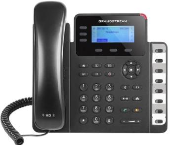 Grandstream GXP1628 [VoIP telefon - 2x SIP účet, HD audio, 3 prog.tl.+8 předvoleb, switch 2xLAN 1000Mbps, PoE], GXP1628