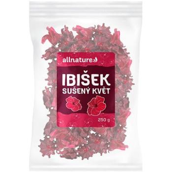 Allnature Ibišek sušený květ 250 g (16160 V)