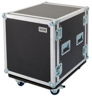 Razzor Cases 12U rack 500 kolejnice 2x 6162 HEXA s odnímatelným podvoz