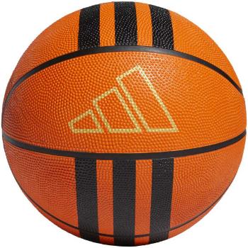 adidas 3-STRIPES RUBBER X2 Basketbalový míč, oranžová, velikost 7