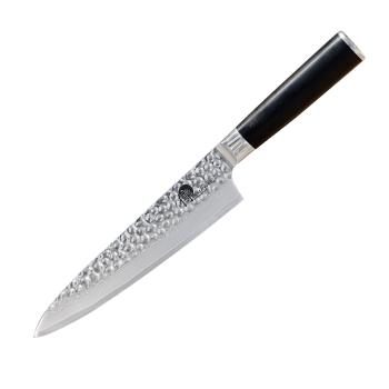 Japonský kuchařský nůž TSUCHIME PROFESSIONAL DAMASCUS Dellinger 20 cm