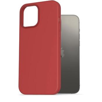 AlzaGuard Magnetic Silicone Case pro iPhone 13 Pro Max červené (AGD-PCMS0007R)