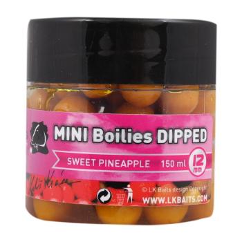 LK Baits MINI Boilies v dipu 12mm 150ml - Sweet Pineapple