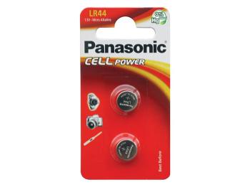 Baterie LR44 (A76) PANASONIC Cell Power alkalická 2ks / blistr