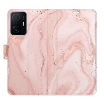 Flipové pouzdro iSaprio - RoseGold Marble - Xiaomi 11T / 11T Pro