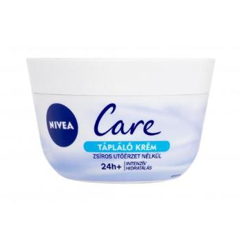 Nivea Care Nourishing Cream 100 ml denní pleťový krém pro ženy na suchou pleť; výživa a regenerace pleti; na dehydratovanou pleť