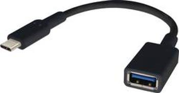 USB 3.0 adaptér Renkforce RF-4455819, 15.00 cm, černá