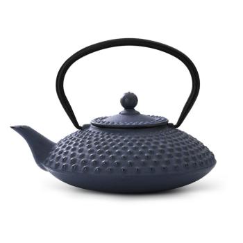 Litinová konvice na čaj Xilin Bredemeijer modrá 1,2 l