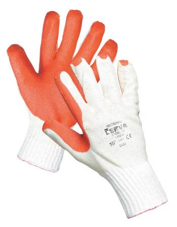 REDWING rukavice povrstvené latexe - 10