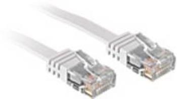 Síťový kabel RJ45 LINDY 47501, CAT 6, U/UTP, 1.00 m, bílá