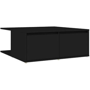 SHUMEE Konferenční stolek černý 80 × 80 × 31 cm dřevotříska , 806877 (806877)