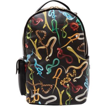 Batoh TOILETPAPER SNAKES Seletti 43 cm černý