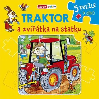 Traktor a zvířátka na statku - Šamalíková Pavlína