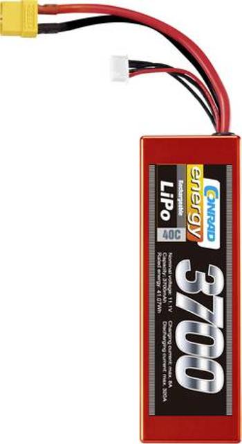 Akupack Li-Pol (modelářství) Conrad energy 5881856, 11.1 V, 3700 mAh