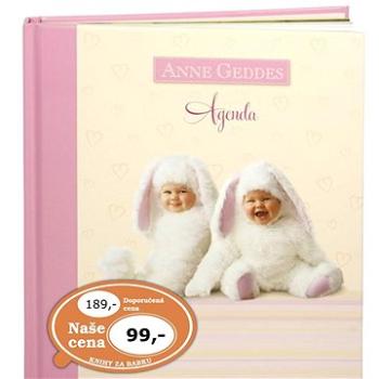 Diář Anne Geddes: Růžový s motivem králíčků (9781921652073)