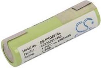 Akumulátor do holícího strojku CS Cameron Sino Náhrada za originální akumulátor 138-10584, 422203613480, 93154, 93154-101 1.2 V 2000 mAh