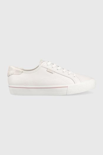 Kožené sneakers boty Coach Citysole bílá barva