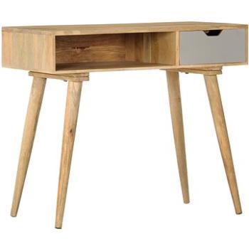 Konzolový stolek 89x44x76 cm masivní mangovníkové dřevo (286178)