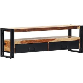 TV stolek 120x30x40 cm masivní sheeshamové dřevo (247451)