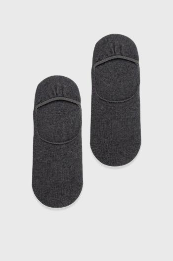 Ponožky BOSS pánské, šedá barva