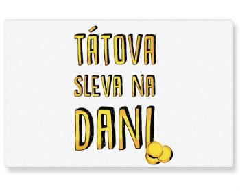 Kuchyňské prkénko Tátova sleva na dani