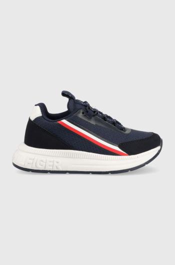 Dětské sneakers boty Tommy Hilfiger tmavomodrá barva