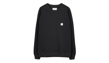 Makia Square Pocket Sweatshirt M černé M41073_999