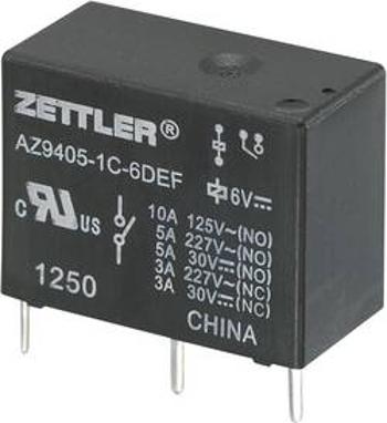 Miniaturní zátěžové relé Zettler Electronics AZ9405, 10 A, 24 V/DC