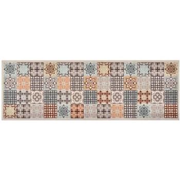 Kuchyňský koberec pratelný barevná mozaika 45×150 cm (315982)