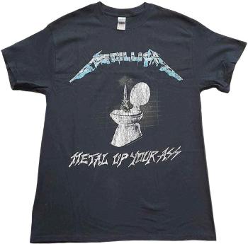 Metallica Tričko Metal Up Your Ass Black L