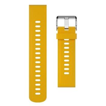 Aligator Watch 22mm silikonový řemínek hořčicově žlutý (22AW0011)
