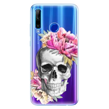 Odolné silikonové pouzdro iSaprio - Pretty Skull - Huawei Honor 20 Lite