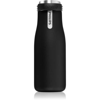 Philips AquaShield GoZero UV samočisticí lahev termo barva Black 590 ml