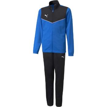 Puma INDIVIDUALRISE TRACKSUIT JR Juniorská tepláková souprava, černá, velikost 152